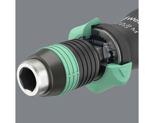 Imagine detaliată cu o șurubelniță cu suport pentru biți