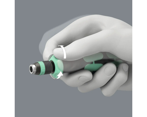 Ilustrație cu o mână care folosește o șurubelniță