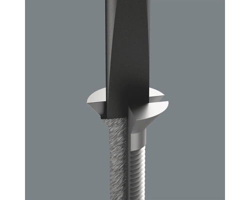 Imagine detaliată cu șurubelniță dreaptă