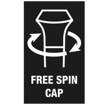 Simbol capac rotativ liber