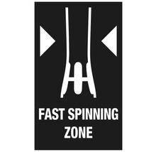 Simbol: Zona cu rotire rapidă