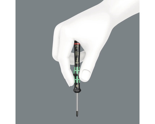 Șurubelniță Wera Phillips PH 0 într-o mână