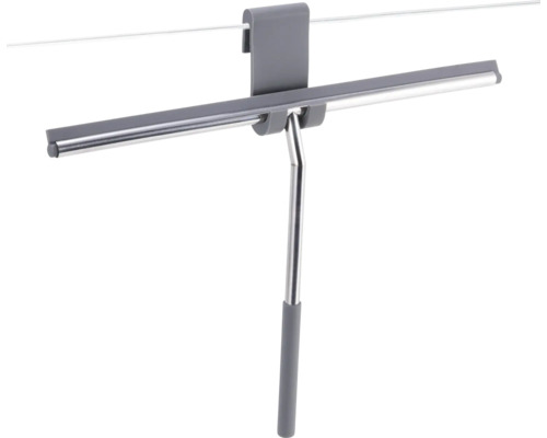 Racletă pentru geamuri cu suport pentru curățarea sticlei