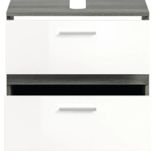 Dulap sub chiuvetă cu două sertare și mânere