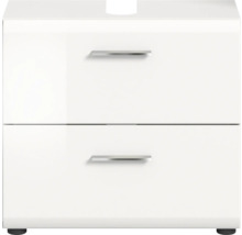 Dulap de bază pentru lavoar cu două sertare și mânere