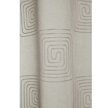 Perdea cu model labirint pătrat