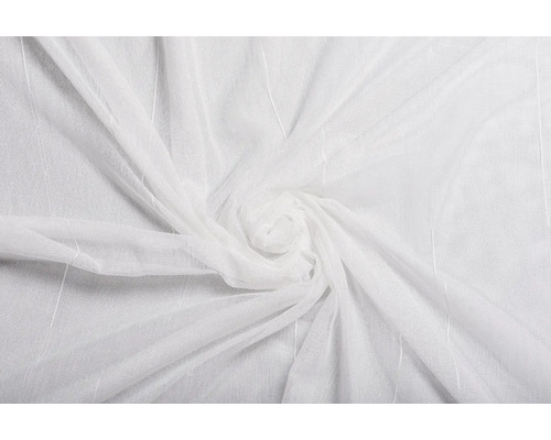 Țesătură perdea albă, transparentă