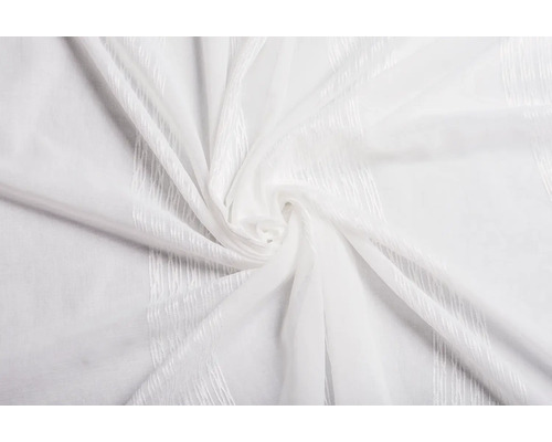 Material decorativ moale, ușor transparent, cu model în dungi