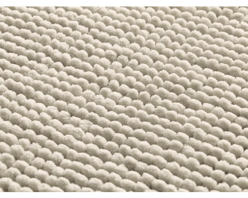 Imagine detaliată a unui covoraș de baie din bumbac cu structură cu noduli