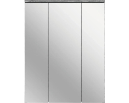 Dulap cu oglindă cu trei uși pentru baie