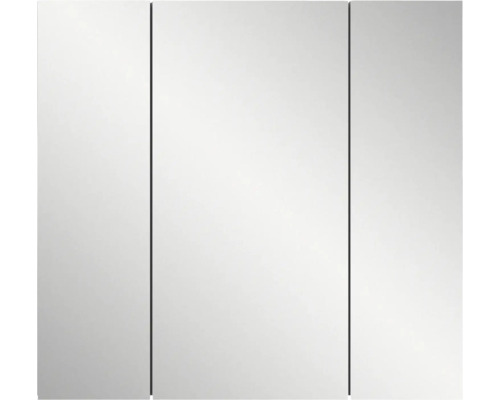 Dulap cu oglindă cu trei uși pentru baie