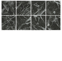 Faianță decorativă rectificată MIRAVA LUCCA Nero mat 120x120 cm