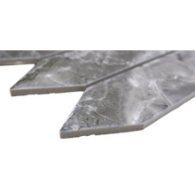 Mozaic piscină ceramic CIM LHX GSD gri 27,55x31,3 cm