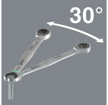 Cheie fixă Wera Joker 6000 cu rază de mișcare de 30 de grade