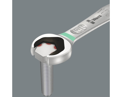 O cheie fixă Wera apucă un șurub
