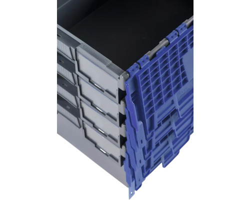 Cutii stivuibile din plastic