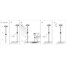 Instrucțiuni de instalare și utilizare a unei lămpi solare în formă de floare