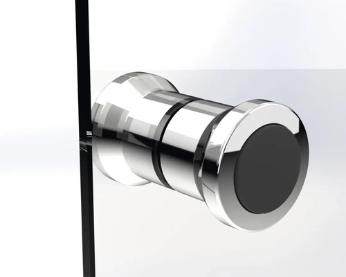 Mâner de ușă cabină de duș din metal și plastic