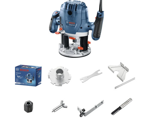 Freza superioară Bosch cu accesorii