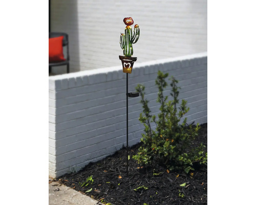 Cactus decorativ cu lumină solară pentru grădină
