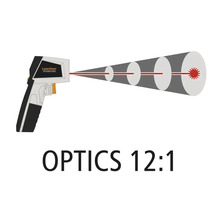 Termometru cu infraroșu Laserliner Thermospot Pocket cu optică 12 la 1