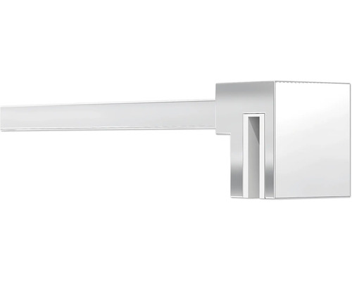 Bară de perdea cu suport pentru montare pe perete