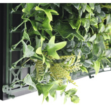 Imitație gard viu/ paravan cu frunze Tropical 100x200 cm verde