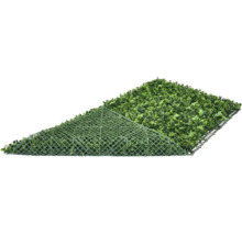 Imitație gard viu/ paravan cu frunze Tropical 100x200 cm verde