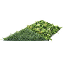 Imitație gard viu/ paravan cu frunze Fire Sky 100x200 cm verde