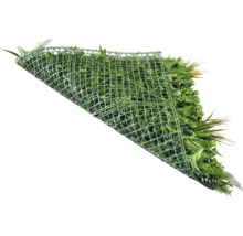 Imitație gard viu/ paravan cu frunze Fire Sky 100x100 cm verde