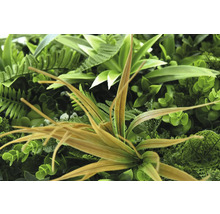 Panou decorativ plante artificiale Fire 38x38 cm