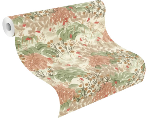 Rola de tapet cu model floral