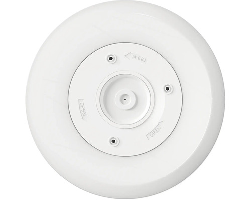 Trapă de vizitare albă, formă rotundă