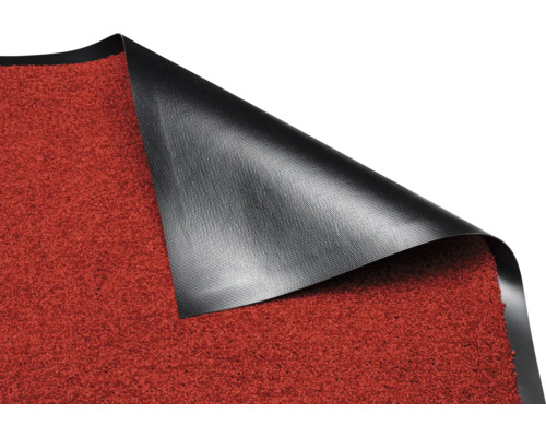 Covoraș de intrare cu suprafață textilă și suport din cauciuc