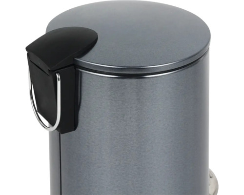 Coș de gunoi metalic cu pedală