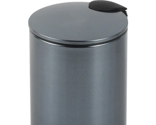 Coș de gunoi gri cu capac basculant