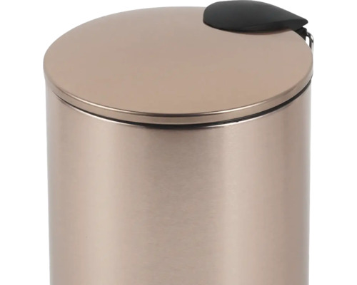 Coș de gunoi cu capac și design rotund