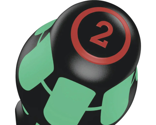 Halteră cu o greutate de două kilograme.