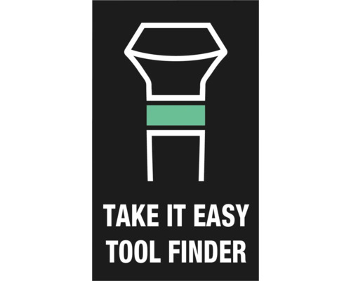 Simbolul Take it Easy Tool Finder