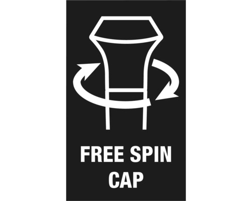 Simbol capac rotativ liber