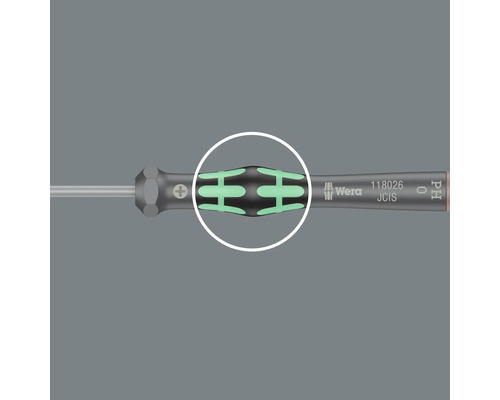 Șurubelniță Wera cu zonă de prindere