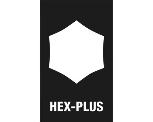 Simbol HEX-PLUS pentru scule cu profil hexagonal special