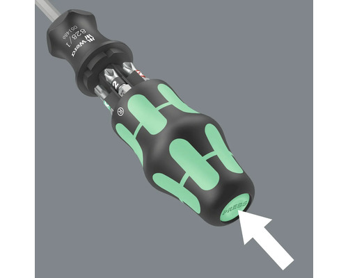 Șurubelniță Wera cu suport de biți și biți interschimbabili