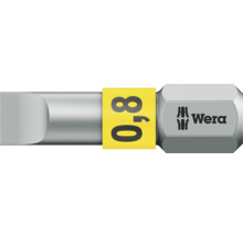 Logo Wera Bit șurubelniță dreaptă 0,8