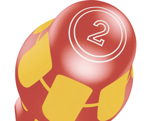 Ou decorativ de Paște cu numărul 2