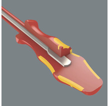 Șurubelniță plată cu lamă din oțel și mâner ergonomic