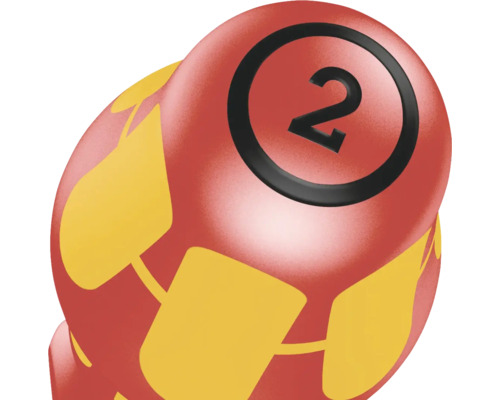 Ou decorativ de Paște cu numărul 2