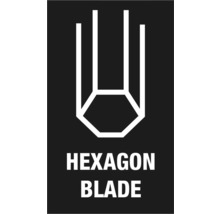 Simbol pentru lamă hexagonală