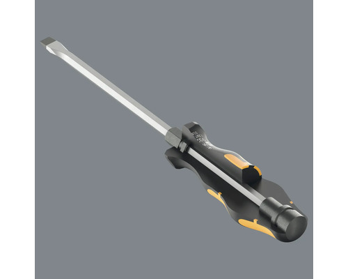 Șurubelniță plată cu mâner negru