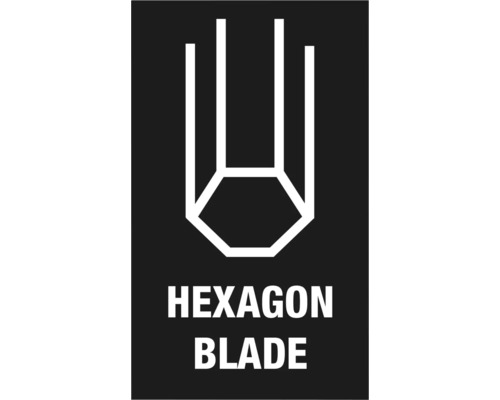 Simbol pentru lamă hexagonală